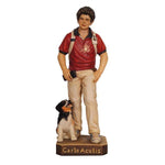 St. Carlo Acutis Statue With Dog - MX285000