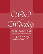 Word and Worship Spiral Calendar for 2027 - JE2027SB