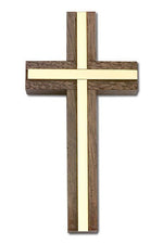 Wall Cross - Gold plate, Engravable - FN4455G