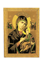 Our Lady of Perpetual Help Plaque 5" x 7" - ZWF811