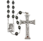 Black Palisander Bead Rosary - TA01282BK