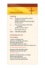 Pew Card for Mass - OWPCMP