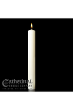 7/8" Diameter, 5" Height, 51% Beeswax Processional Candle