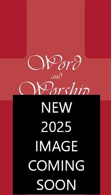 Word and Worship pocket calendar for 2025 - JE2025PB