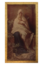 Madonna and Child Plaque - ZWL102313