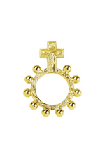 Gold Rosary Ring - TA958-07