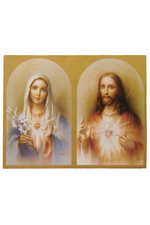 Sacred and Immaculate Hearts Plaque - ZWL83B44B