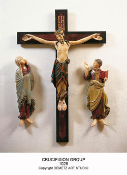 Crucifixion Group - 3/4 Relief - HD1028