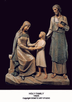 Holy Family - 3/4 Relief -HD1405
