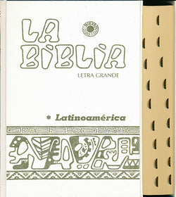 La Biblia Latinoamericano letra grand Indexed - UK0100020(I)