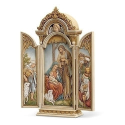 12.75" Nativity Triptych - LI46691