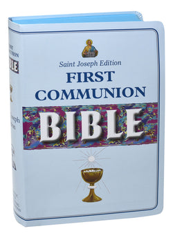 St. Joseph NCB First Communion Edition Bible Boys - GF60822FCB