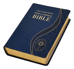 Saint Joseph New Catholic Bible Giant Type - Blue - GF61719BLU