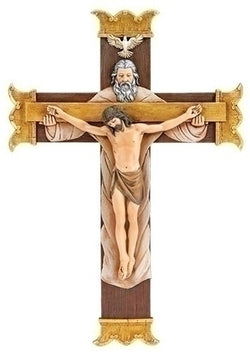 10.25"H Crucifix Trinity - LI65966