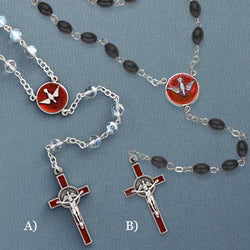 Commemorative Confirmation Crystal Rosary - HX260/HS/CR/BX