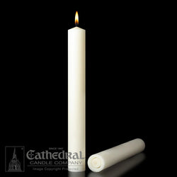 1-1/2" X 17"  Diameter 51% Beeswax Altar Candle (APE) - GG11126212