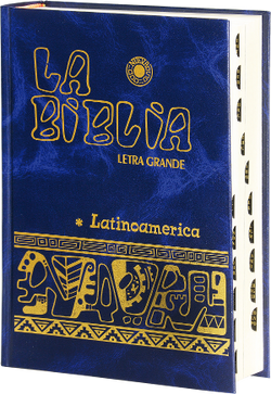 La Biblia Lationamerica Indexed - Blue/Azul - UK010004(I)