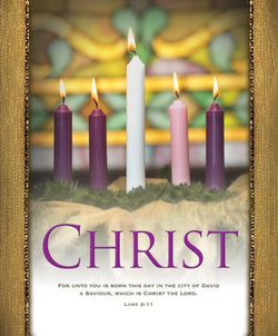 Christ Advent Bulletin Cover - AJU3360L