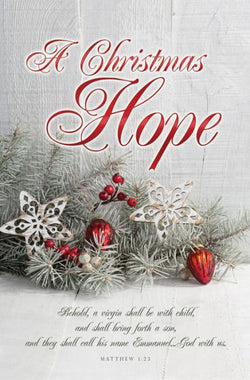 A Christmas Hope Christmas Bulletin Cover - AJU3378