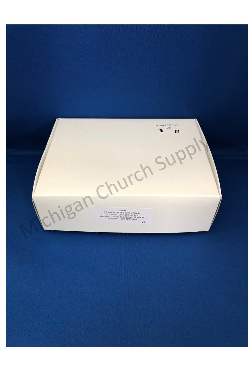 1-1/8"  Whole Wheat Altar Bread - CB20