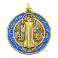 Bronze Tone St. Benedict Medal - TA1069GB