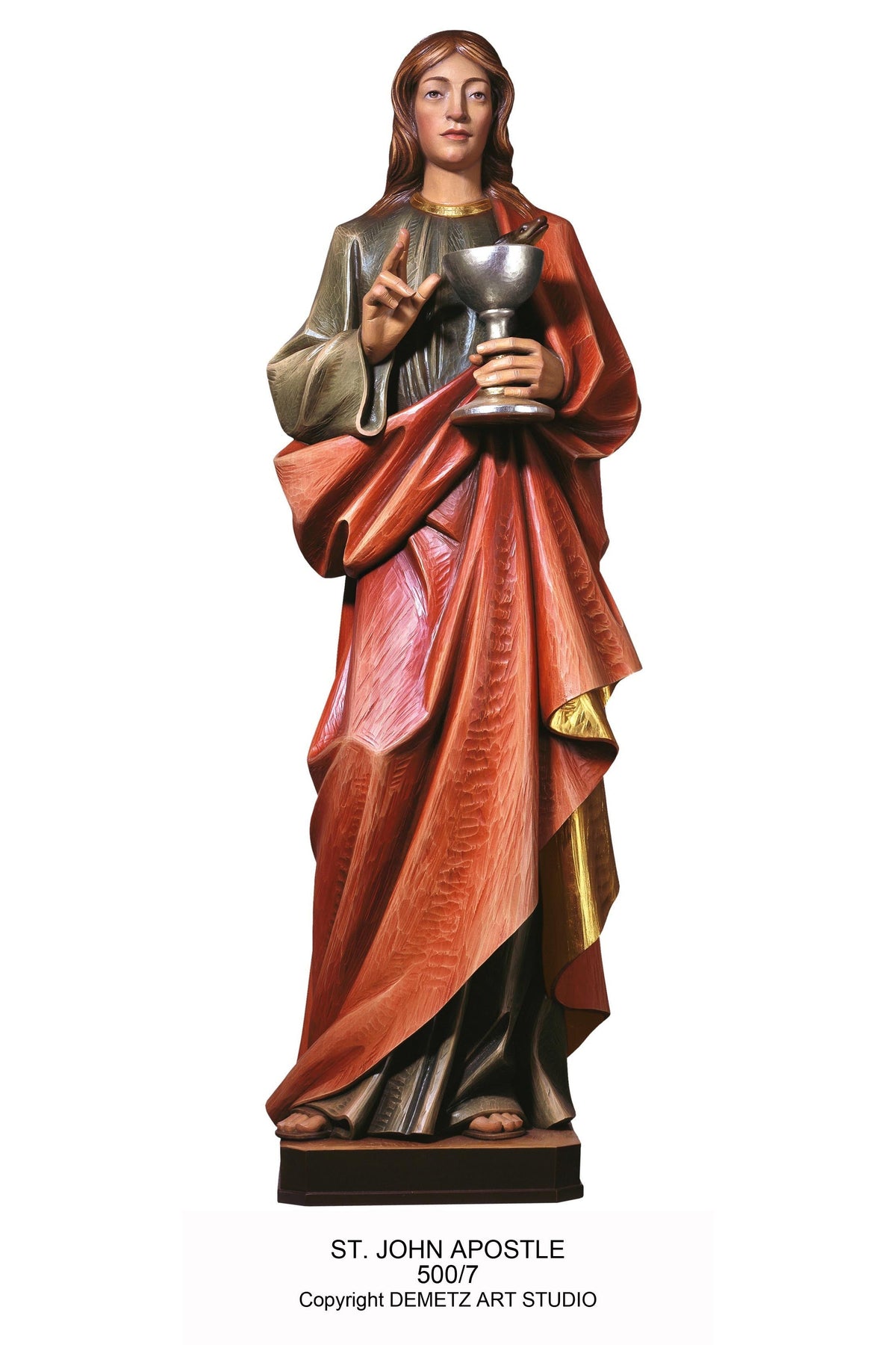 12 Apostles - HD500/1-12-Church Life-Demetz-St John-Michigan Church Supply