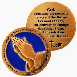 Serenity Prayer Coins - FRCOIN12-4