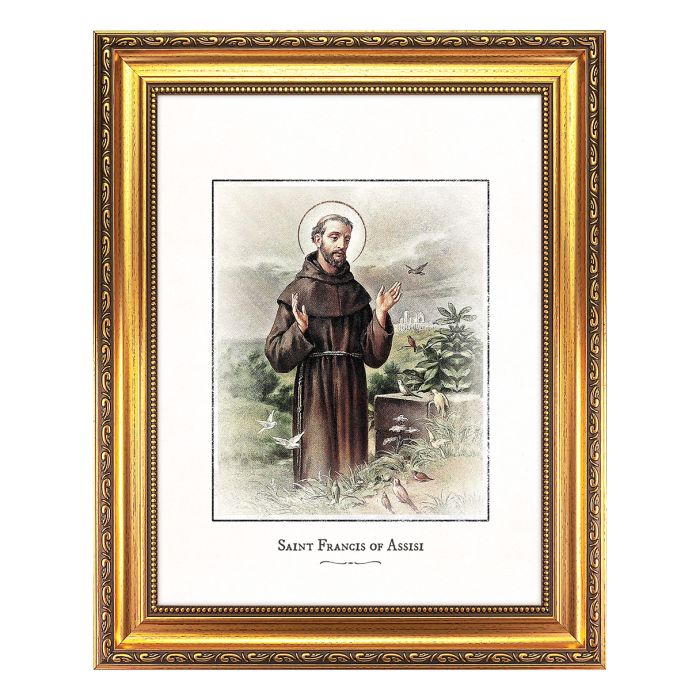 St. Francis of Assisi Framed art-TA131E-310EN