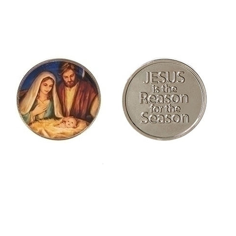 Jesus is the Reason for the Season Pocket Token - LI132432