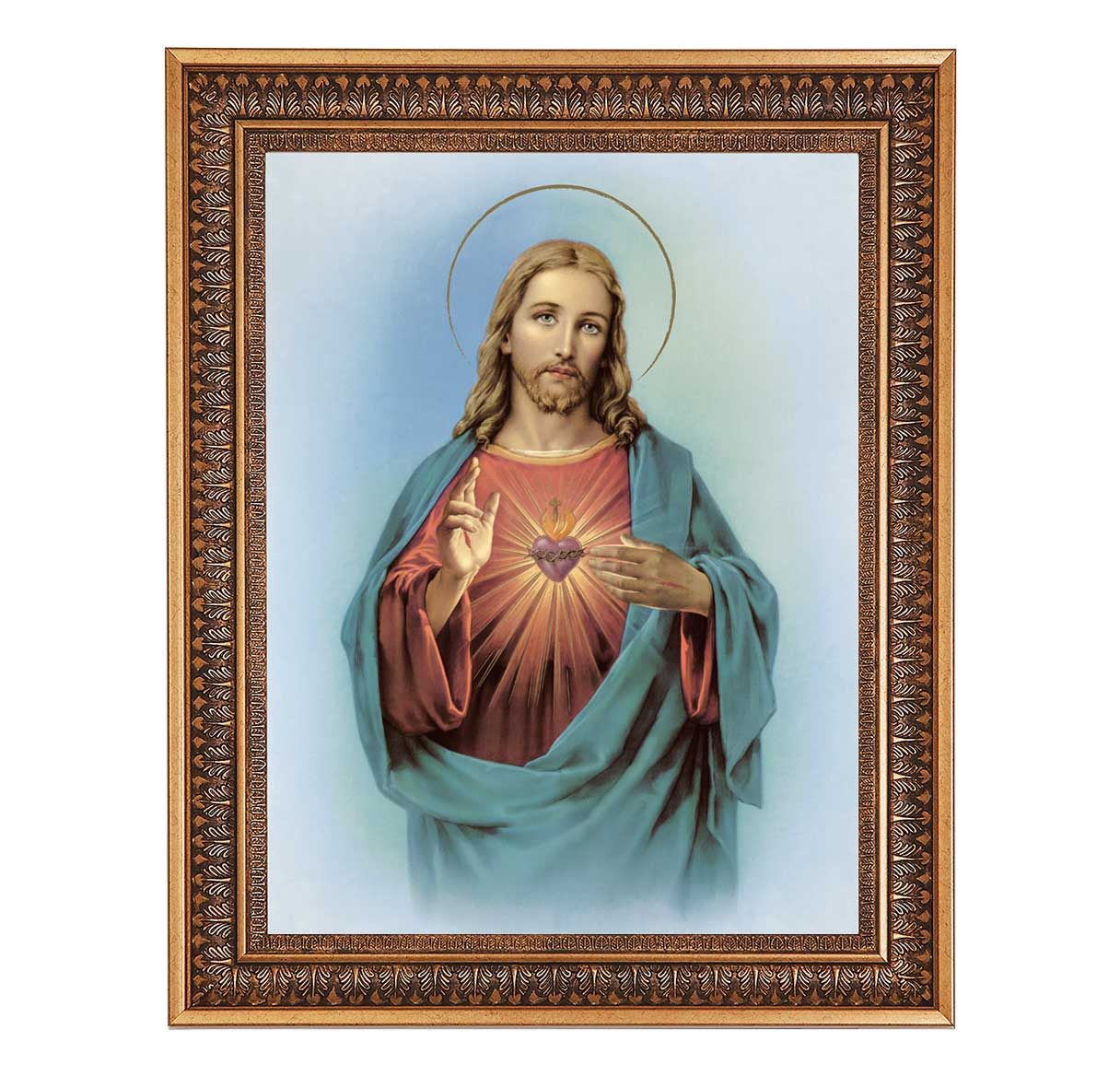 Sacred Heart Framed Picture - TA149101