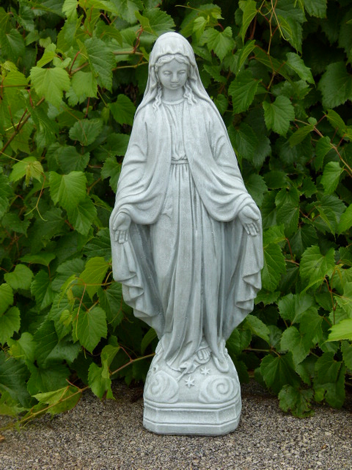 Concrete Mary Statue 25" (O.L. Grace) - SG15356