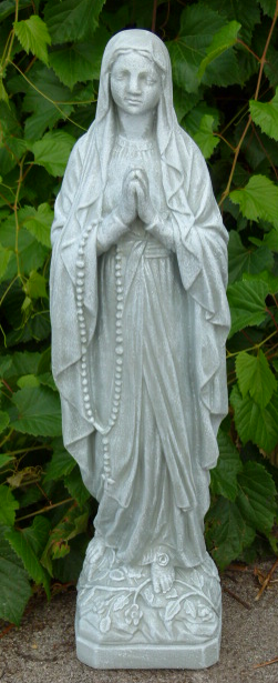 Concrete Mary Statue 25" (O.L. Lourdes)