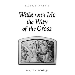Walk With Me the Way of the Cross - Large Print - ZN161076