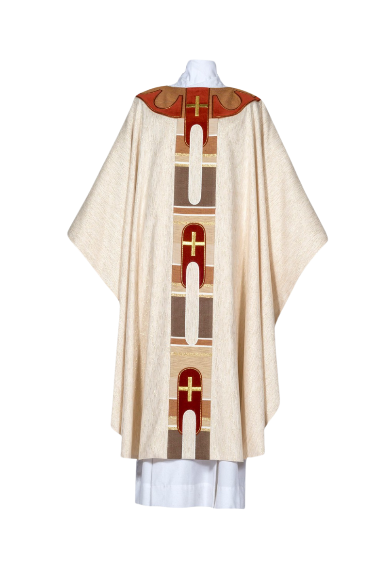 Cathedral Chasuble - White