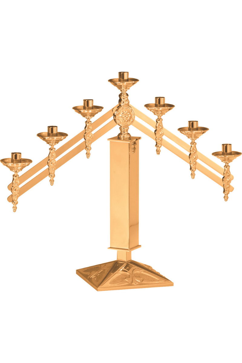 Adjustable Altar Candelabra - JL2009