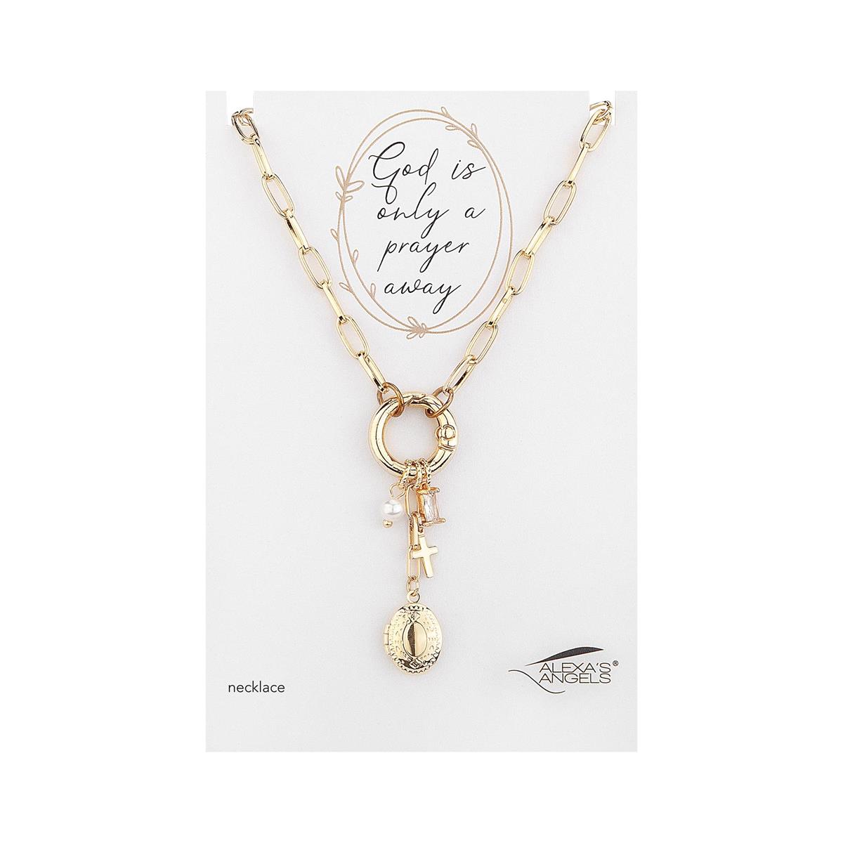 Prayer Locket Necklace - LI224000