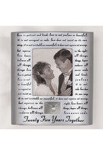 25th Anniversary Frame - LI40174-Inspirational Gifts-Roman, Inc-Michigan Church Supply