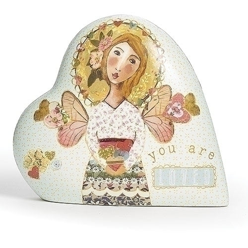 3.5" Joy Wu Musical Heart Love Note - LI7917-Inspirational Gifts-Roman, Inc-You are loved-Michigan Church Supply