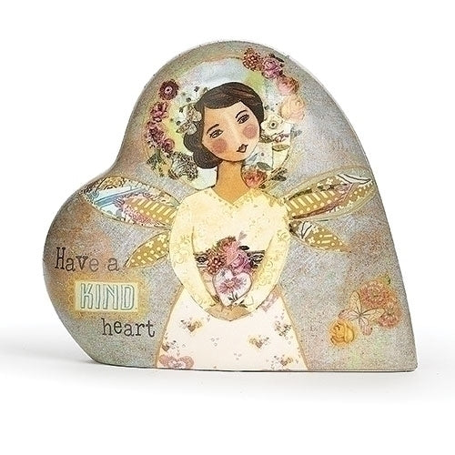 3.5" Joy Wu Musical Heart Love Note - LI7917-Inspirational Gifts-Roman, Inc-Have a kind heart-Michigan Church Supply