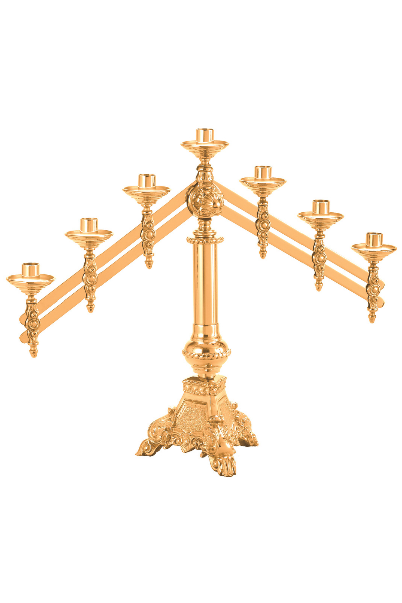 Adjustable Altar Candelabra - JL4669