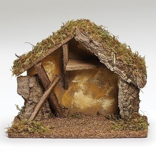 Italian Stable 9.5" H for 5" Fontanini figures - LI50440
