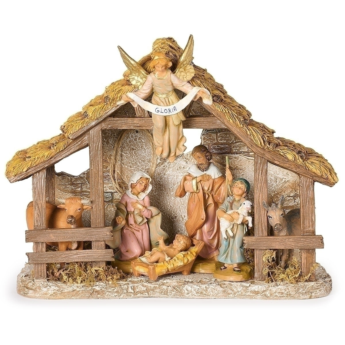 Italian Stable for 5" Fontanini figures - LI54437