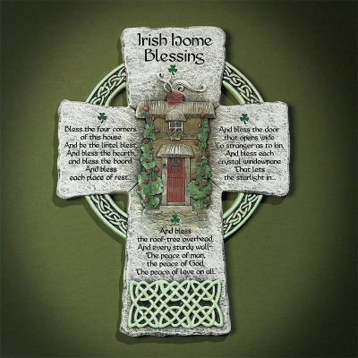 Irish Home Blessing Cross - GE56898