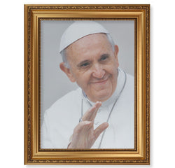Pope Francis Canvas Artwork -  15-1/2" x  19-1/2" - TA131574C