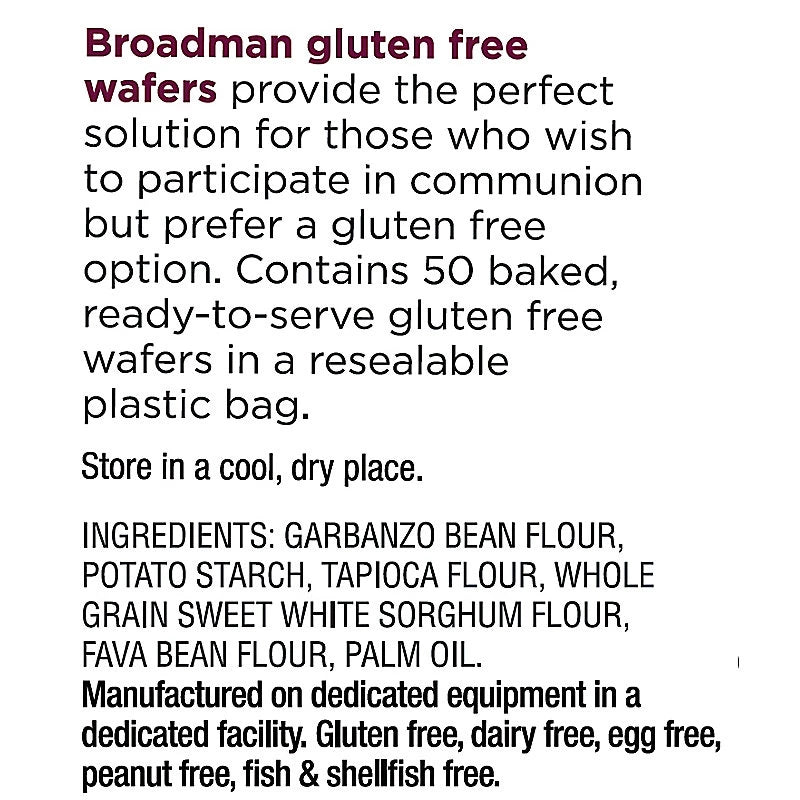 Gluten Free Communion Bread - KL7058