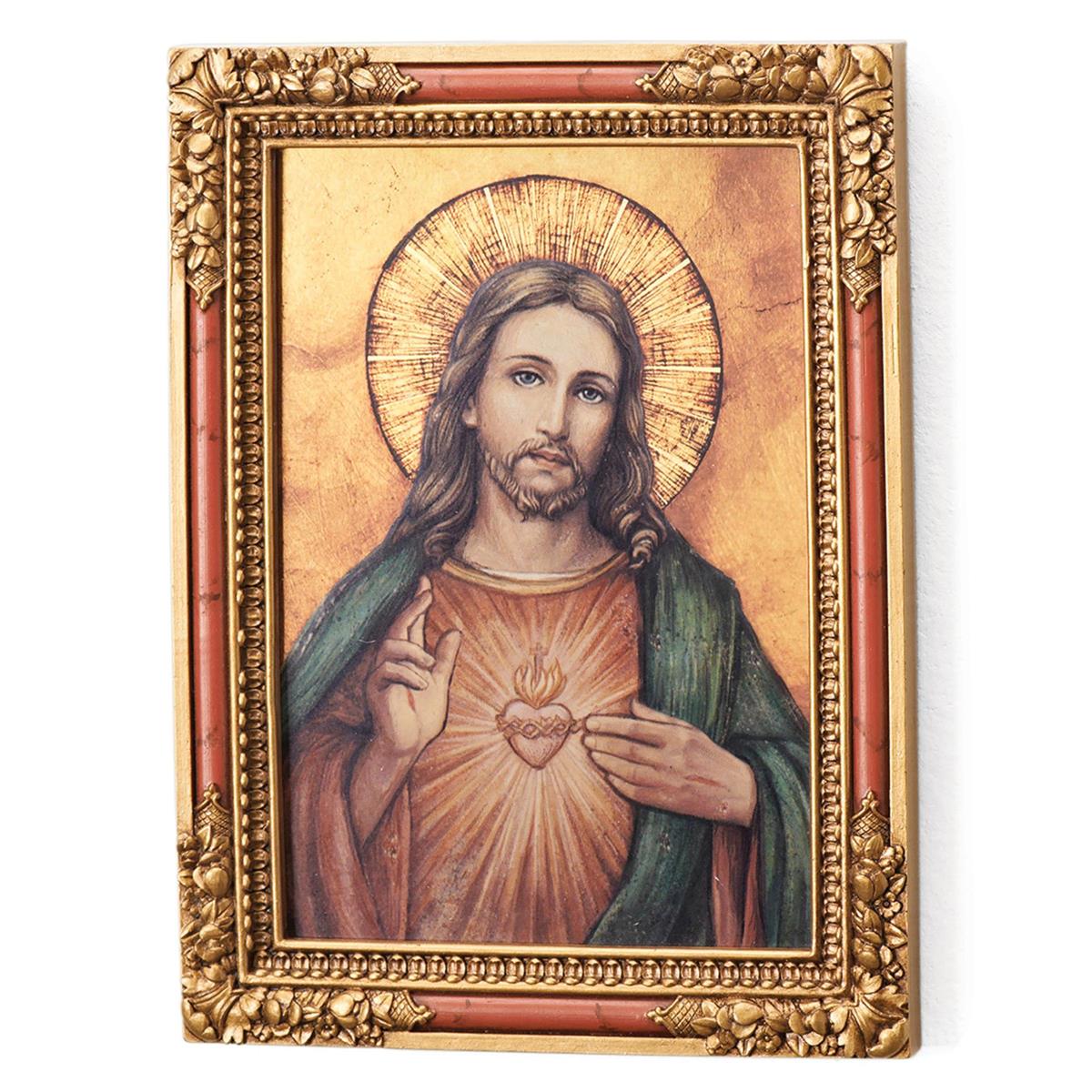 Sacred Heart Icon Plaque - LI66769
