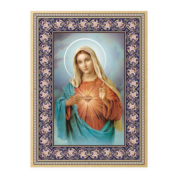 Immaculate Heart plaque-TA68201