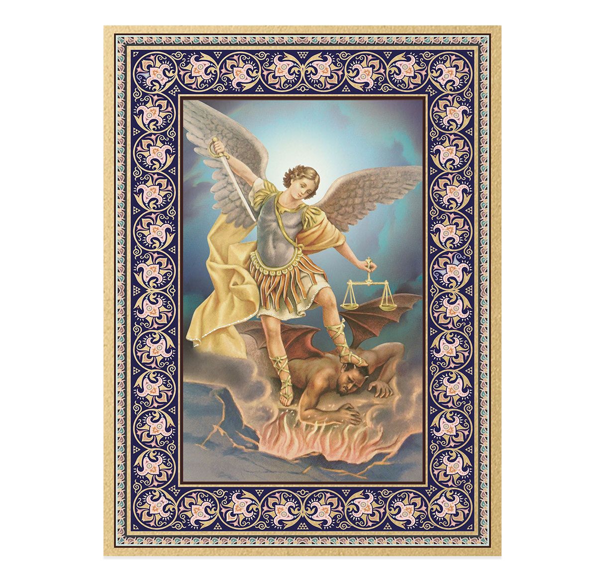 St. Michael Plaque-TA68330