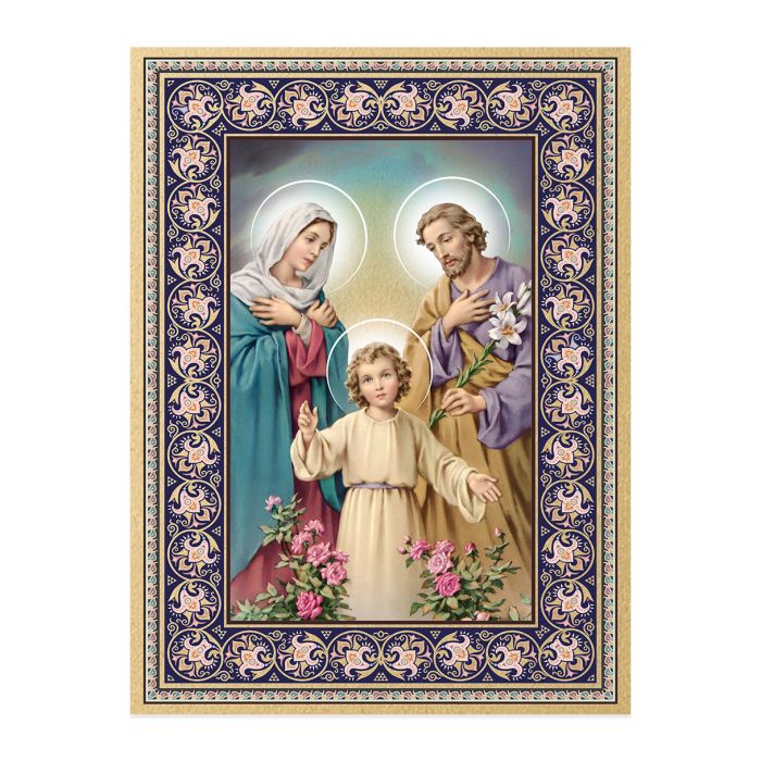 Holy Family Plaque-TA68360