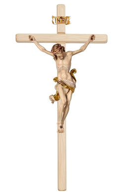 Light Leonardo Crucifix with White Colored Cloth - MX703000HW